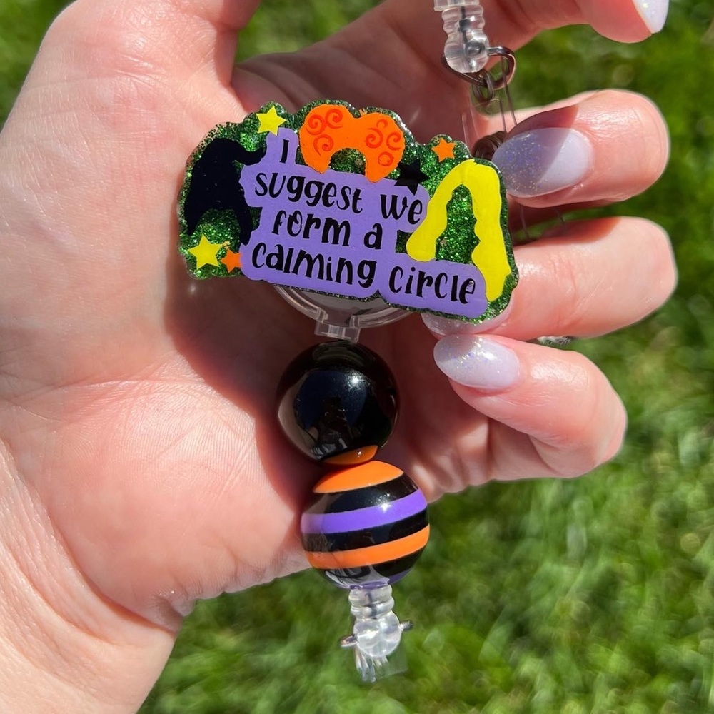 Hocus Pocus Inspired Badge Reel